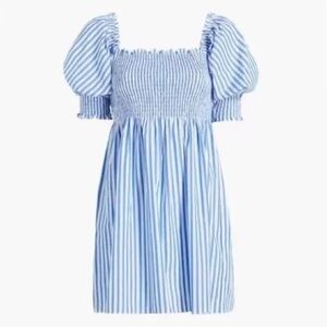 Rare OG Hill House Athena nap dress blueberry stripe